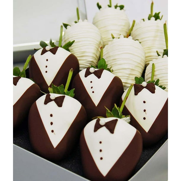 From You Flowers Bride & Groom Chocolate Covered Strawberries