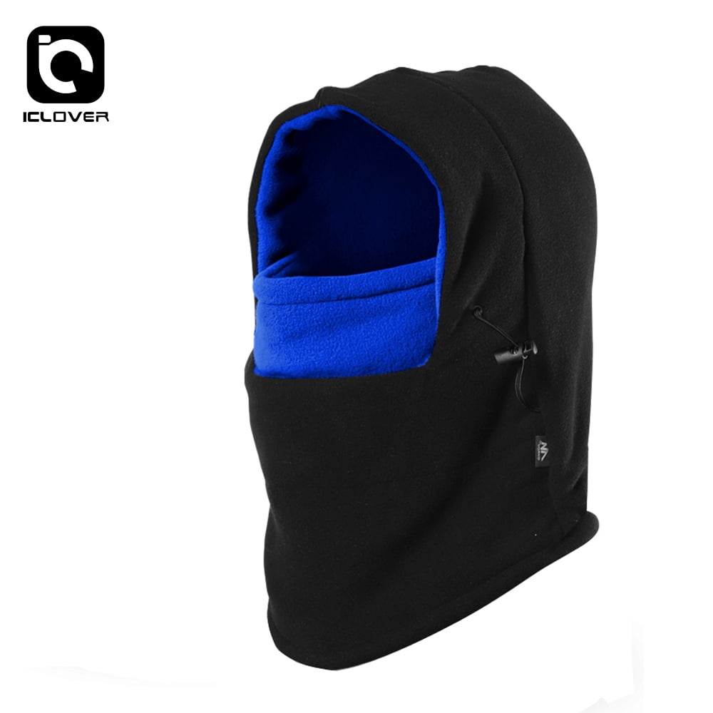 Outdoor 3in1 Full Face Cover Caps Ski Mask Beanie Police Swat Mask Hat Black 
