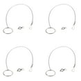 thumbnail image 4 of Parrot Stainless Steel Eight-ring Anklet Pet Pet Bird Leash Parrot Bird Cockatiel Foot Chain 6, 4 of 8
