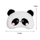 thumbnail image 3 of Almohada cervical para coche para conductor y pasajero | Cojín para reposacabezas con un adorable panda | Soporte ergonómico para viajes largos | Tejido de lino y algodón | Diseño con clip, 3 of 7