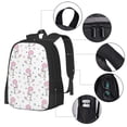 thumbnail image 2 of Balery Cute Poodle Dog Mochila para hombre y mujer - Tela Oxford 600D resistente - Gran capacidad, resistente al agua, ideal para la escuela, viajes y senderismo, 2 of 6