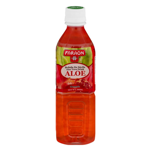 Faron Aloe Vera Juice Pomegranate 16 9 Fl Oz 1 Count Walmart Com Walmart Com