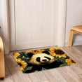 thumbnail image 6 of Panda Polyester Non-Slip Machine Washable Floor Rugs, Floor Mats, and Bath Rugs, 6 of 6