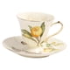 thumbnail image 5 of Juego de taza de café y platillo de cerámica, juego de taza de té, durabilidad , vajilla portátil de mesa, regalo para festivales, único, 200, 5 of 9