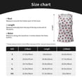thumbnail image 4 of Goofa Hand Drawn Strawberry Printed Womens Workout Tops for Women Sleeveless Yoga Shirts Athletic Running Tank Tops Sleeveless Gym Clothes Workout Apparel-, 4 of 9