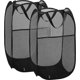 thumbnail image 1 of Laundry Hamper Popup Laundry Hamper (1 & 2 Pack) Collapsible Dirty Clothes Hamper with Carry Handles, 1 of 4