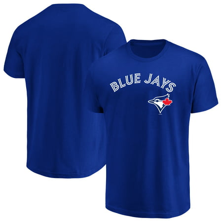 Men's Majestic Royal Toronto Blue Jays Bigger Series Sweep T-Shirt