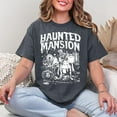thumbnail image 3 of Retro The Haunted Mansion Shirt, Spooky Season Men’s And Women’s Graphic Tee 100% Cotton by TBun, Full Sizes S-5XL, 3 of 5
