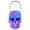B, variant on Halloween Light Up Pumpkin and Skeleton Candy Bucket with Handle, Glow Trick or Treat Lantern Pails for Party Supplies and Decor, Decorations and Favors (Skeleton)