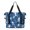 Bigfoot and Camouflage Blue Pattern, variant on Bigfoot and Camouflage Blue Pattern Expandable Travel Tote Bag, Work Shopping Tote with Dry Wet Pockets, Waterproof Dacron Gift Ideas for All People