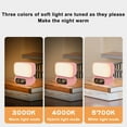 thumbnail image 4 of TopLLC Versatile Clock Alarm Rechargeable Bluetooth Speaker With Three Colors Temperature Infinite Dimming And Rotating Night Light Alarm clock, 4 of 8