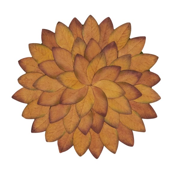 Saro Lifestyle Bountiful Fall Leaves Placemat (Set of 4)