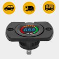 thumbnail image 1 of Car Voltage Gauge, LED Display Portable Fire Prevention Intelligent Chip Car Digital Voltmeter  For Ships For Buses For Trucks, 1 of 8
