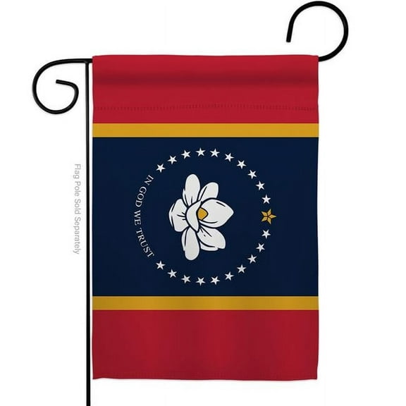 Ornament Collection G192400-BO 13 x 18.5 in. Mississippi Garden Flag with Regional States Double-Sided Decorative Vertical House Decoration Banner Yard Gift