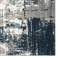 thumbnail image 4 of Luxe Weavers Modern Abstract Distressed Blue 8x10 Area Rug for Living Rooms and Bedrooms, 4 of 11