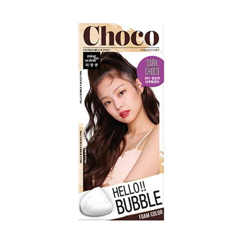 [MiseEnScene] Hello bubble 3NT Dark choco turn color