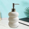 thumbnail image 5 of qolami White Soap Dispenser, Ceramic Hand and Dish Dispensers, Lotion Dispenser with Pump, Refillable Liquid Soap and Lotion Dispensers Bottle, 5 of 6