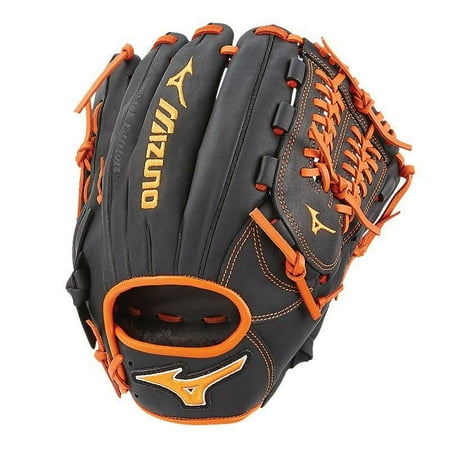 11.75 Infielders Baseball Glove - Mizuno MVP Prime SE 11.75 Inch GMVP1175PSE6 Baseball Glove - Black/Orange