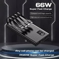 thumbnail image 3 of 65W 20000mah Power Bank Quick Charging Power bank Portable Charger For phones, 3 of 5
