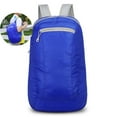 thumbnail image 1 of Dvruxg Sac à Dos Léger et Compact, Sac à Dos Pliable Résistant à l'Eau, Sac de Jour de Voyage et de Randonnée avec Fermetures Éclair Imperméables (Bleu), 1 of 5