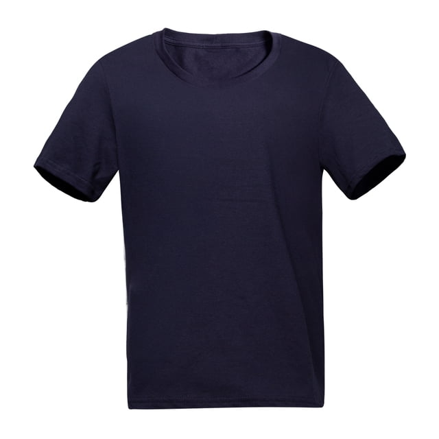 Playera George Niño, Cuello Redondo Marino Talla 6
