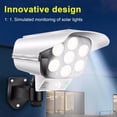 thumbnail image 1 of Motion Sensor Solar Lights Fake Camera Solar Wall Lamp Garden Lamp 3 Lighting Modes IP65 Waterproof for Porch Garden Patio Driveway, 1 of 7