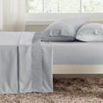 thumbnail image 2 of Juego de sábanas Bedsure California King, 4 piezas, color gris claro, 2 of 7