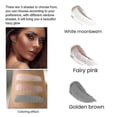 thumbnail image 2 of Jaysuing high light pat powder fairy pat powder whole body brightening natural three-dimensional highlight elf powder glitter powder Pin, 2 of 2