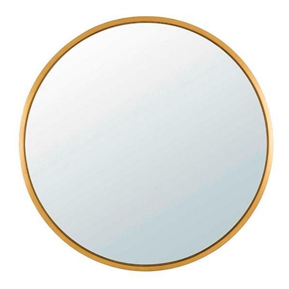 espejo decorativo brillante dorado