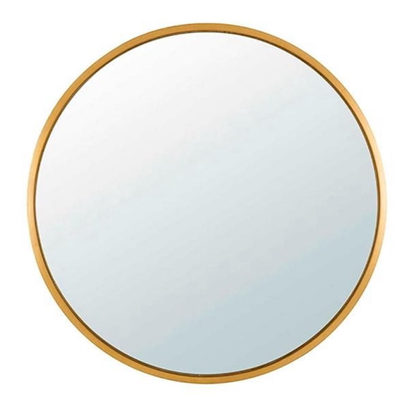 espejo decorativo brillante dorado