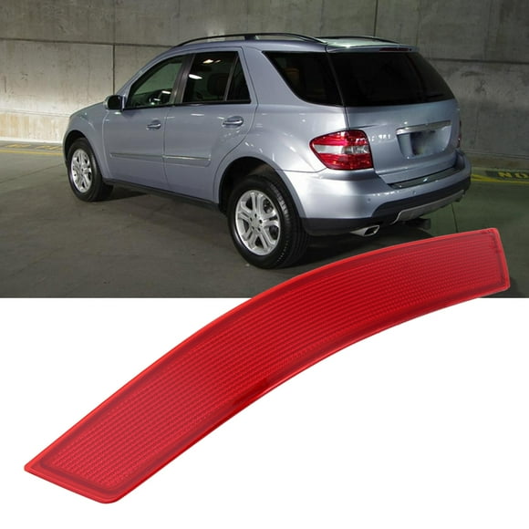 Reemplazo de reflector, reflector de parachoques trasero de automóvil, reflector para parachoques Mercedes Benz, aspecto llamativo