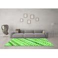 thumbnail image 3 of Ahgly Company Indoor Rectangle Abstract Green Modern Area Rugs, 7' x 9', 3 of 4