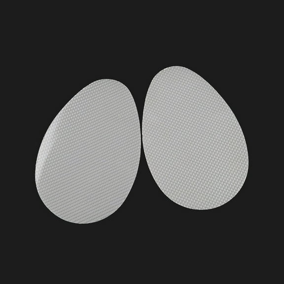 Raindrops AntiSlip Shoe Pads for High Heels with SelfAdhesive Rubber for Silent Walk White 2 Pairs