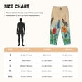 thumbnail image 3 of Honiee Colorful Plants And Insects for elegant Women's Lounge Pants and Pajama Pants, crafted for ultimate comfort in your sleepwear essentials-XX-Large, 3 of 6
