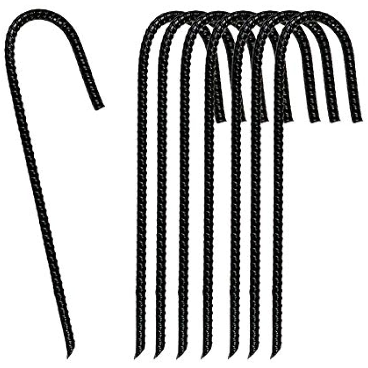 Heavy Duty Tent Stake Steel Canopy Inflatable Anchor Pegs Single Head Multi Size