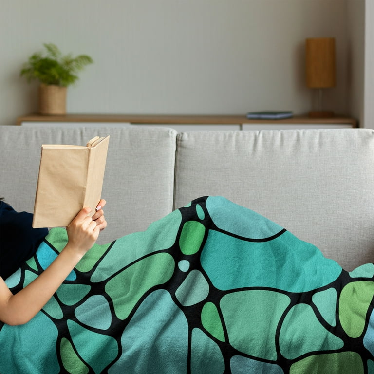 Seafoam throw blanket sales