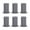 Grey, variant on 6Pcs Rubber Cable Routing Kits Protective Sleeve Furniture Wall Hole Bushing Wall Grommets for Cables Easy to Use