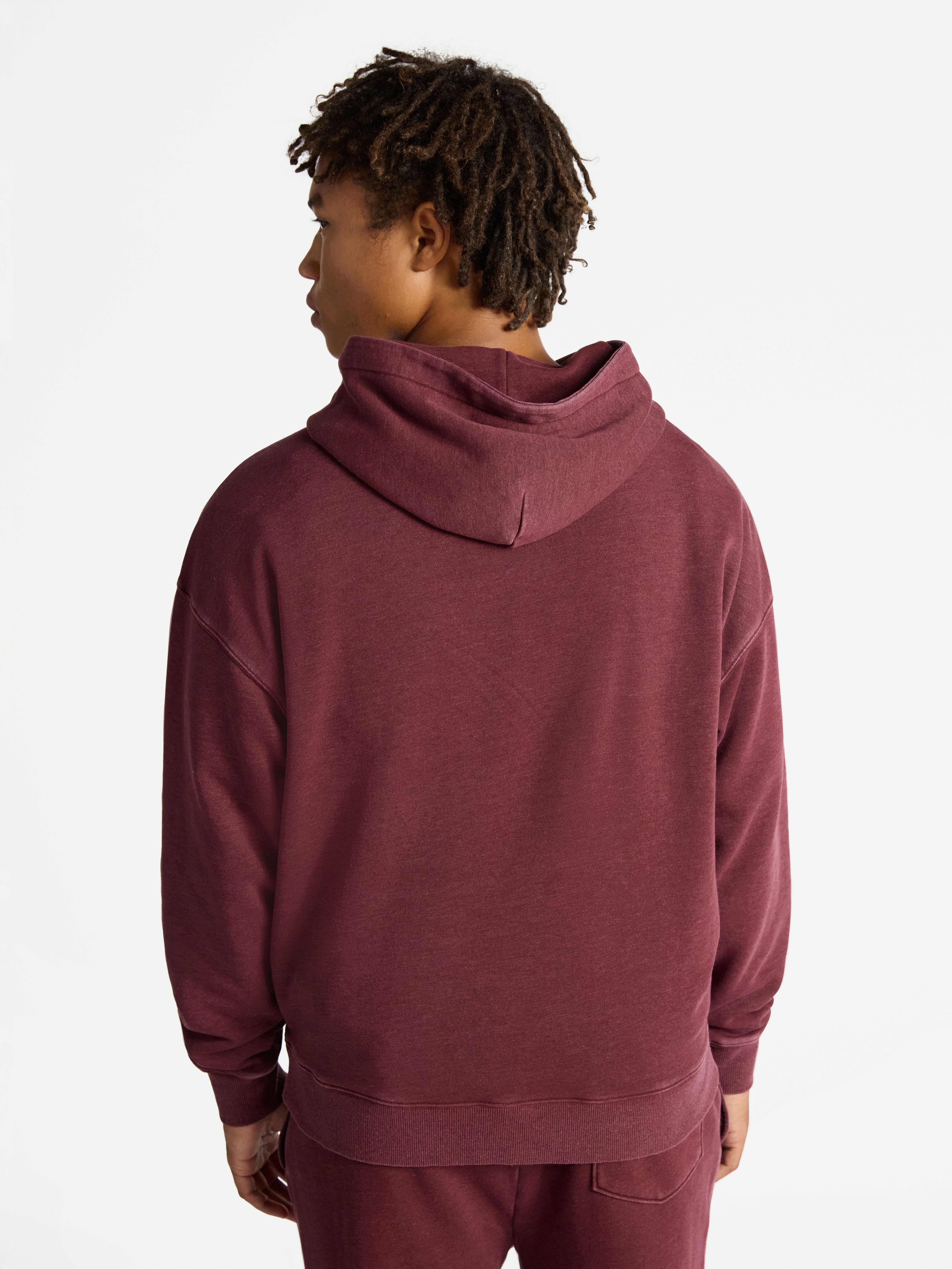 No Boundaries Oversized Hoodie with Long Sleeves, Men's & Big Men's