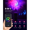 thumbnail image 4 of LED Starry Projector (White),Smart Starry Night Light Galaxy Projector,Dimmer/Voice Control/Wi-Fi/Timer,Bedroom Decoration,Gift,Christmas, 4 of 5