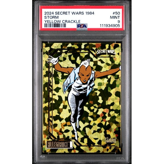 2024 Allegiance #50 Storm Secret Wars 1984 /149 PSA 9