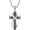 A-01-Dad, variant on 925 Sterling Silver Cross Cross Necklace for Men Hunting Jewelry Gifts 22+2"