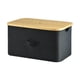 thumbnail image 1 of Cesto de ropa sucia plegable, cesto de almacenamiento portátil para guardería, baño, dormitorio Negro, 1 of 9