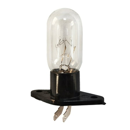 

JUNTEX 2A 240V 25W Microwave Oven Bulb Refrigerator Lighting Bulb Base Design with Holder Replacement Universal