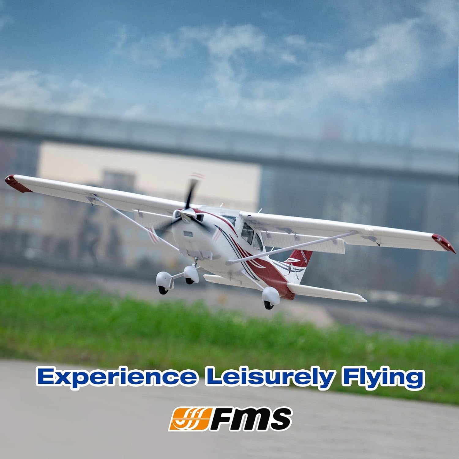 FMS 1500mm Cessna 182 PNP (No Radio, Battery, Charger)