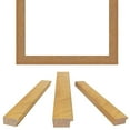 thumbnail image 3 of Natural Wood Picture Frame - Flat Modern Framing, 3 of 6