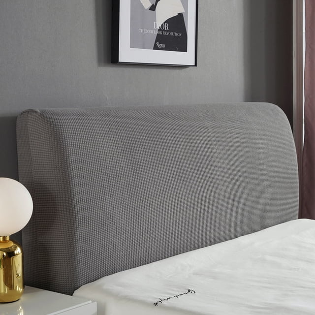 Funda elástica para cabecera de cama, funda protectora a prueba de polvo para cabecera de cama