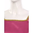 thumbnail image 4 of TiaoBug Women's Praise Dance Maxi Dress Full Length Lyrical Dancewear Church Liturgical Robe Hot Pink S, 4 of 7