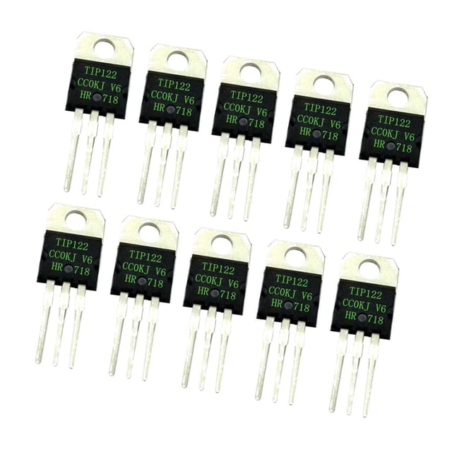 10 Pcs TIP122 Dispositif Semi-Conducteur Qui Contrôle le Courant Transistor de Puissance