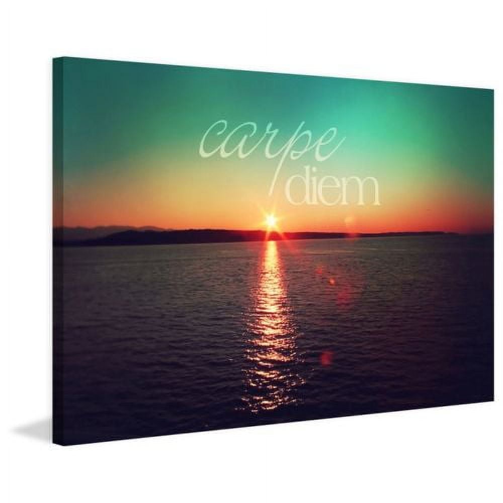 Marmont Hill 'Carpe Diem' by Sylvia Cook Painting Print on Wrapped Canvas