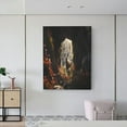 thumbnail image 6 of Xecao Enchanted Deer In Cave for Ready-to-Hang Canvas Art 12x16 Inches - Waterproof HD Print Solid Wood Frame for Gifting,Vertical, 6 of 8